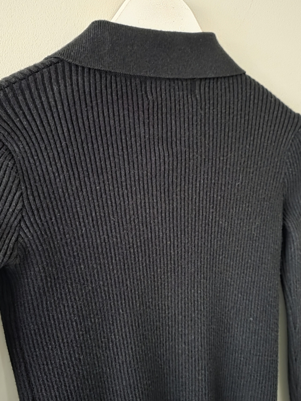 Truth By Republic XS Vintage Y2K Coquette Romantic Ribbed Knit Crop Cardigan - Picture 11 of 12